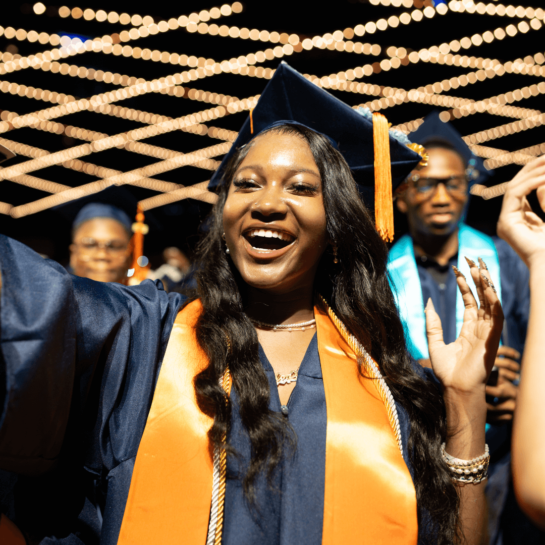 The Class of 2029 is signing off – but not before giving us a final glimpse into graduation day! Check out the excitement of our scholars as they attend commencement and head off to their bright futures.